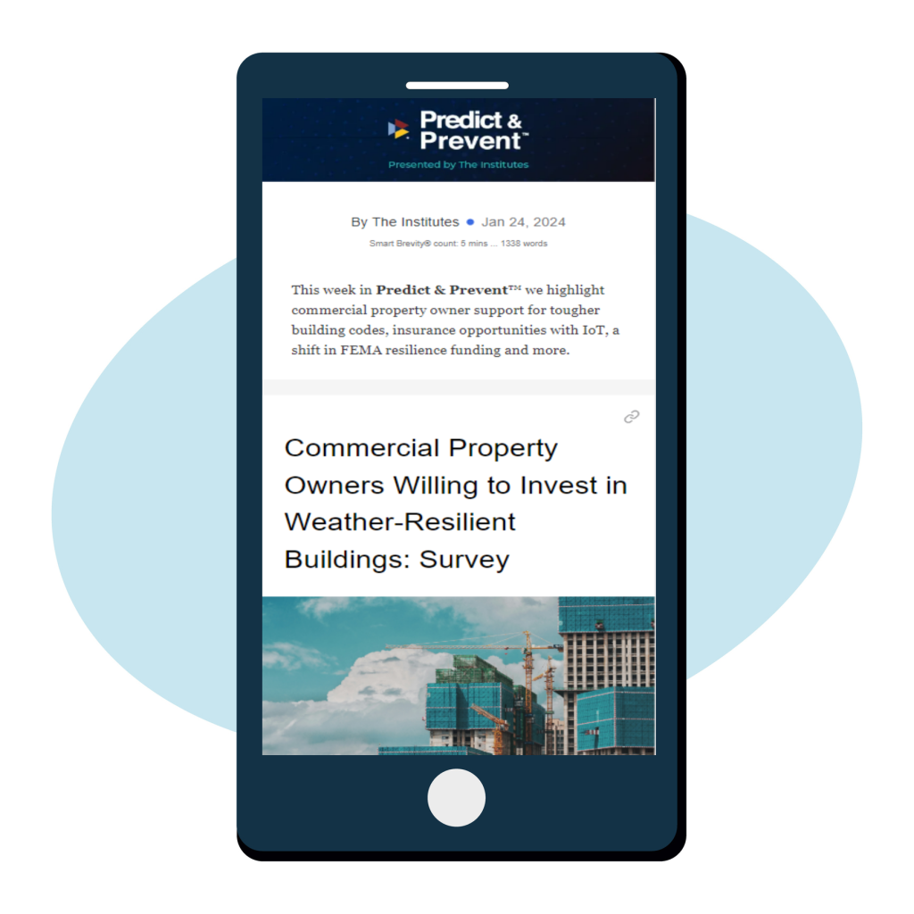 Newsletter on mobile phone