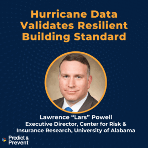 Hurricane Data Validates Resilient Building Standard